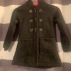 Madden girl hooded pea coat